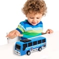 thumbnail image 4 of RRJ Pull BackToyBus, Realistic Die-Cast Vehicle, Friction Powered Car, Durable Plastic Construction, EducationalToyfor Little One,KidsGift for Birthday Party, Indoor Playtime Activity, 4 of 5