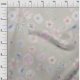 thumbnail image 2 of oneOone Polyester Lycra Fabric Flower Watercolor Print Sewing Fabric BTY 56 Inch Wide, 2 of 4