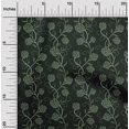 thumbnail image 2 of oneOone Rayon Green Fabric Floral Craft Projects Decor Fabric Printed By The Yard 56 Inch Wide, 2 of 5