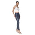 thumbnail image 1 of Pantalon Extensible en Cuir pour Femmes avec Poches, 1 of 7