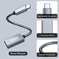 thumbnail image 4 of USB C to USB 3.0 Adapter, Benfei 2 Pack USB C to A Male to Female Adapter Compatible with MacBook 2019 2018 2017, Samsung Galaxy Note 8, Galaxy S8 S8+, 4 of 6