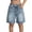 Light Blue, variant on FhsagQ Jean Shorts Girls Size 12-14 High Waist Denim Shorts for Teen Girls Casual Stretch Five Pocket Capris (Light Blue Size 10-11 Years)