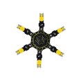 thumbnail image 2 of Yeacher DIY Fidget Spinner Hand Finger Spinner Changeable Chain Shape 360° High-speed Rotation Bearing Focus, 2 of 8