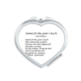 thumbnail image 1 of Poetry Dickinson Summer Of Thee Mirror Travel Magnification Portable Handheld Pocket Makeup, 1 of 3