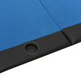 thumbnail image 2 of vidaXL 10-Player Folding Poker Table Blue 206x106x75 cm, 2 of 3