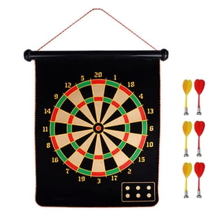 Jeu De Fléchettes Magnétiques - VGEBY - Jeu De Fléchettes De Fer Et Verre - Blanc - Intérieur