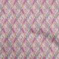 thumbnail image 1 of oneOone Velvet Fuschia Pink Fabric Abstract Sewing Craft Projects Fabric Prints By Yard 58 Inch Wide, 1 of 4