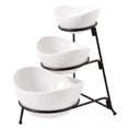 thumbnail image 2 of Gracious Dining 3-Tier Oval Serving Bowl Set, 2 of 2