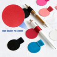 thumbnail image 2 of 12 Pieces Pen Clips Elastic Storage Organizer Self-adhesive Pencil Loop Holder Notebook Journals Clipboards Clamp Organizer Accessory Travel, 2 of 8