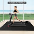 thumbnail image 4 of Costway 36 Tiles 1/2" Puzzle Floor Exercise Mat Interlocking Anti-slip EVA Foam Black, 4 of 9