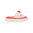thumbnail image 3 of Hello Kitty 3D Character Face Art Women's Pink & White Striped Open-Toed Slide Slippers - Large, 3 of 7
