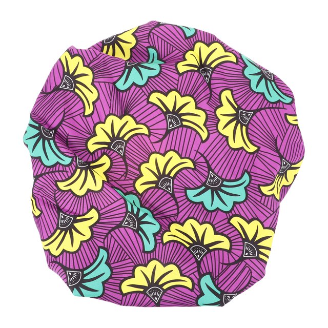 African Prints Polyester Nightcap Hair Care Bonnet Sleeping Hat Women Shower Caps