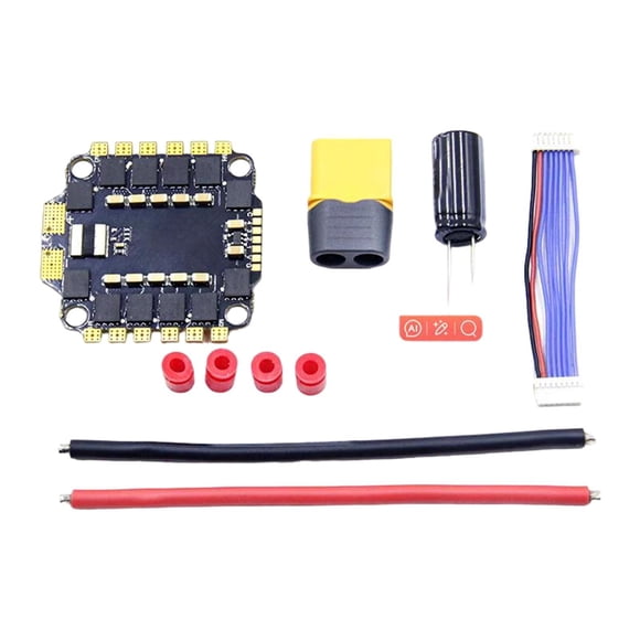 KLKCMS Mini Contrôleur ESC Mini Empilable FC pour Drone Aile Fixe 45A