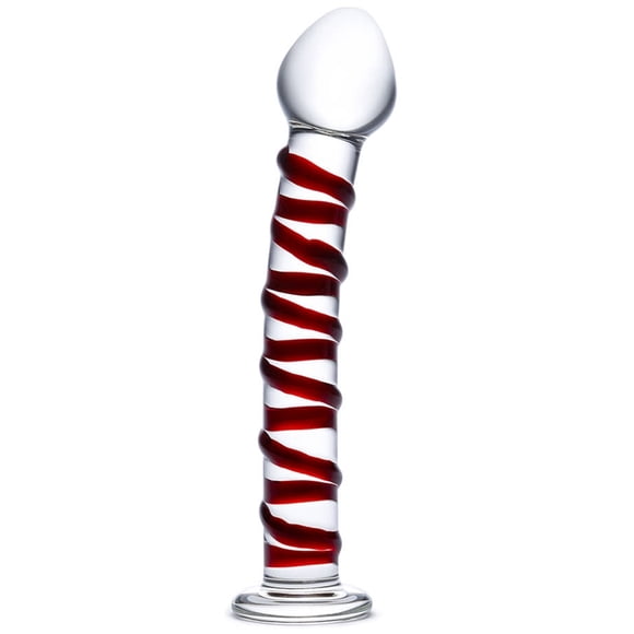 gl??s 8 Inch Mr. Swirly Dildo