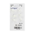 thumbnail image 2 of LA VOGUE EMBASSY Shank Button, White, 15 mm (0.59 in) (5/8"), 2 Count, 8 mm (0.31 in), 2 of 4