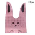 thumbnail image 1 of Coofit 50PCS Candy Bag Rabbit Ears Design Treat Bag Party Favor Bag for Cookies Candy, 1 of 10