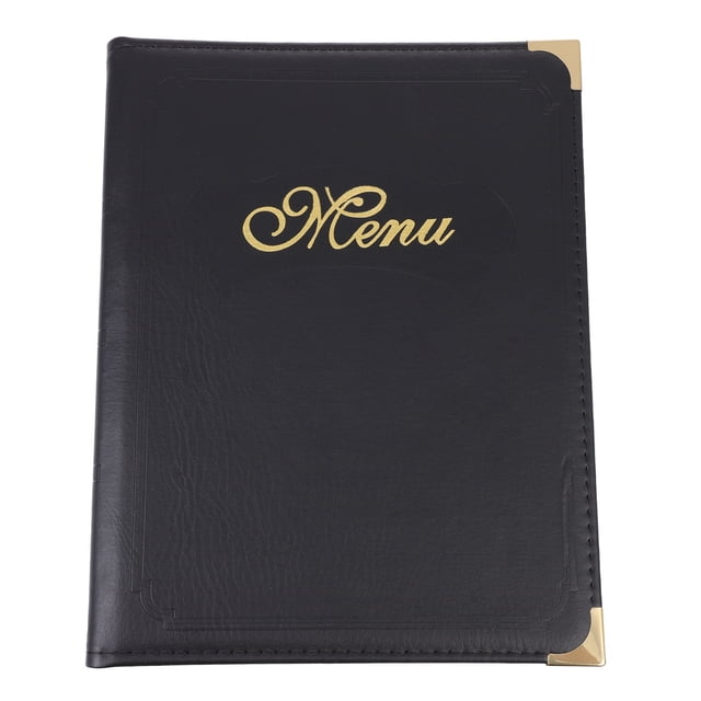 MasteelfCA 1 Pce Livre de Menu Pratique Dossier de Prix de Repas Livre de Menu de Restaurant Commande de Livre de Menu