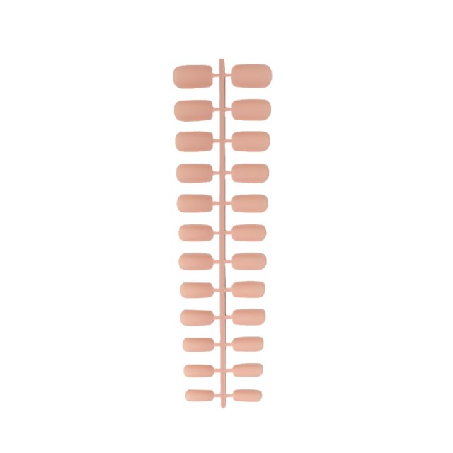 1 Set Glue on Nails Medium Finger Decorative DIY Length Files Stick Full Cover Wraps Art Decals Artificial Beauty Tool Manicure Kit Decorations 9