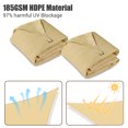thumbnail image 3 of Yescom 2x 11.5' Triangle Sun Shade Sail Beach Canopy Cover UV Blocking, 3 of 9
