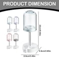 thumbnail image 3 of AKEGAMN Toothbrush Holder With Lid Toothbrush Holder And Cup Covered Toothbrush Holder | Multifunctional 3 Slots Bathroom Organizer Bathroom Holder Stand Gadgets For Electric Toothbrus, 3 of 9