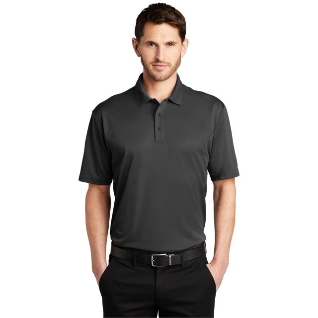 Port Authority Polo Performance en Soie Chinée pour Hommes - K542