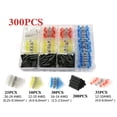 thumbnail image 4 of Maytalsory 1 Set*Heat Shrink Tube Polyolefin Chloride Plastic Shrinking Thermoresistant Electronic Tubing Set Insulation Wires 300PCS 1Set, 4 of 5