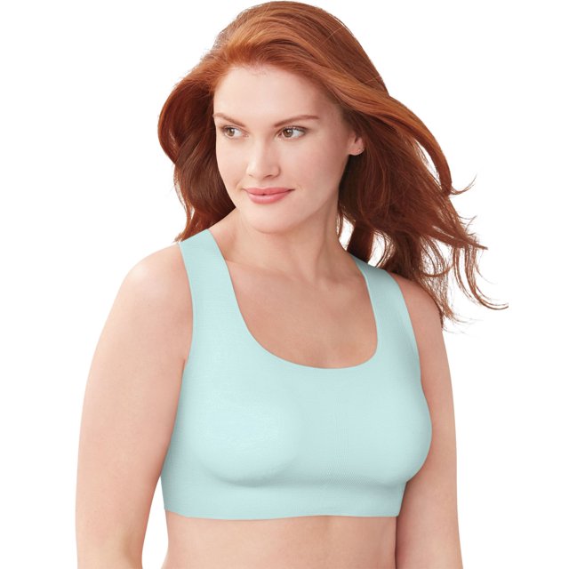 Bali Soutien-Gorge Sans Armatures Confort Révolution EasyLite Sans Coutures pour Femmes, m, Vert d'Eau Pâle