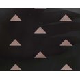 thumbnail image 4 of oneOone Georgette Viscose Black Fabric Triangle Geometric Crafts Projects Decor Fabric Printed By The Yards 42 Inches Wide, 4 of 4