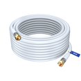 thumbnail image 3 of Maximm RG6 COAXIAL Cable - Triple Shielded, Non-Oxygen Copper Cable Wire for TV, Internet & More 25ft / White, 3 of 4