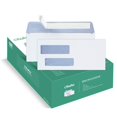 thumbnail image 3 of Ohuhu 500 Pack #8 Double Window Envelope SELF SEAL Adhesive Tinted Security Envelopes Quickbooks Check, Business Check, Documents Secure Mailing, 3 5, 3 of 9