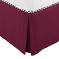 thumbnail image 1 of Pleated Bed Skirt Classic Tailored Styling Dust Ruffled Hotel, 1 of 13