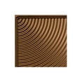 thumbnail image 1 of FASÄDE Easy Installation Echo Oil Rubbed Bronze Wall Panel Sample (12" X 12" Sample), 1 of 1