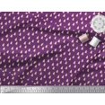 thumbnail image 2 of Soimoi Purple Heavy Canvas Fabric Christmas Tree Fabric Prints By Yard 58 Inch Wide, 2 of 3