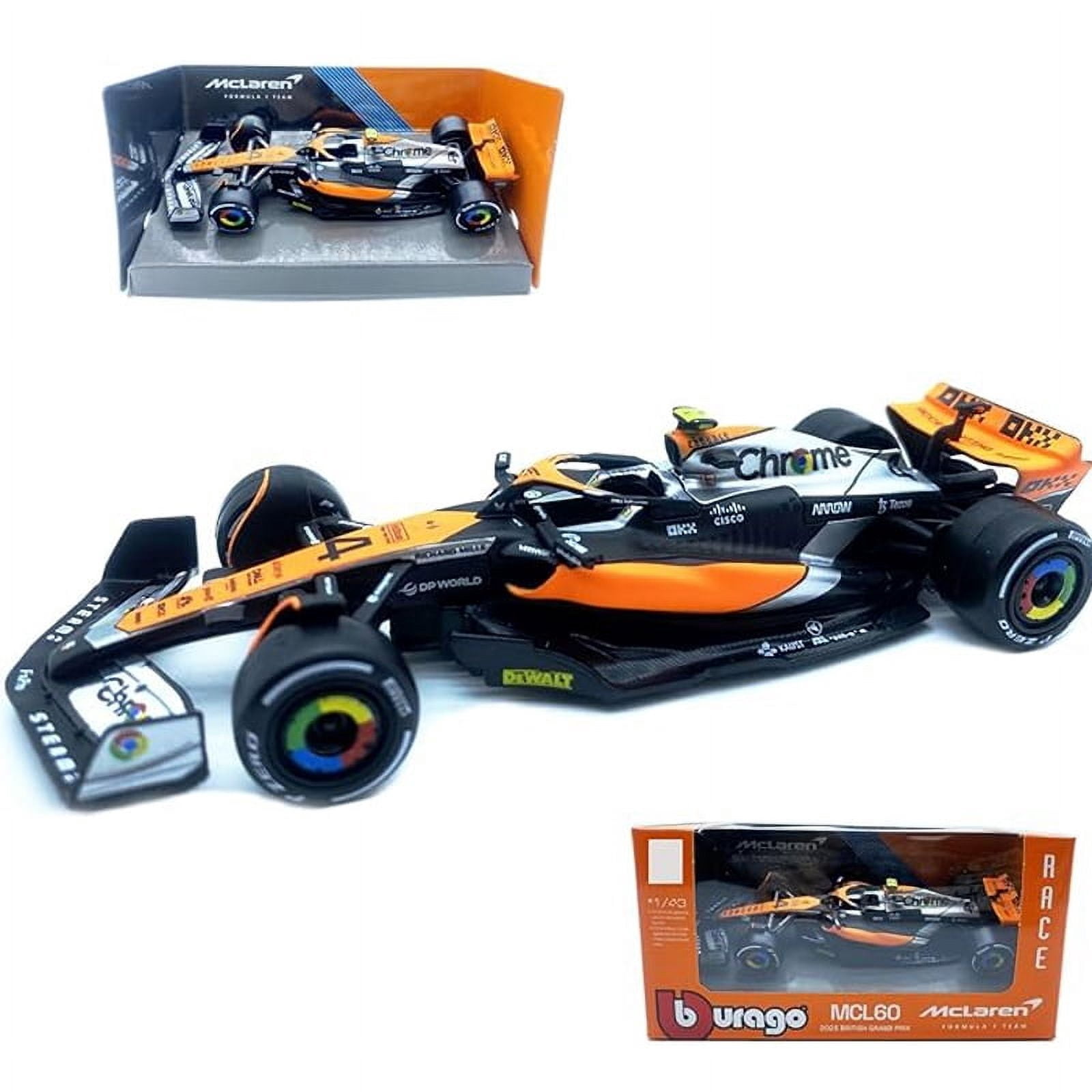 1:43 Aston Martin AMR23 Mercedes W14 Red Bull RB19 Miami GP Ferrari SF23 Alpine A523 F1 Model Formula Car Static Racing MCL60-4