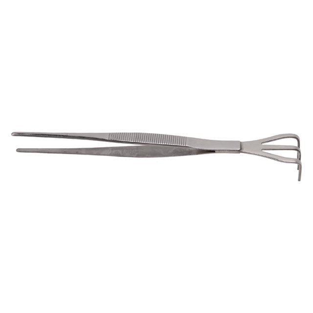Râteau à Racines, Poignée Ergonomique 3 Dents Antidérapant Râteau à Racines Bonsaï pour Plante en Pot Droit, Courbé