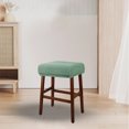thumbnail image 4 of Rectangular Elastic Dressing Table Stool Cover Washable Spill Proof Saddle Shaped Chair Slipcover For Home, 4 of 7
