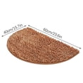 thumbnail image 3 of TIELUTT Half Round Bathroom Rug Won't Bathroom Mat Soft and Comfortable Furry Durable Thickened Project 62 Blanket Rugs for Bed Room Kid Room Rug Knit Blanket Knitted Throw Blankets for Couch, 3 of 8