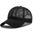 thumbnail image 2 of GDREDA Summer Hats Fashion Unisex Men Women Tie-dyed Sun Hat Adjustable Baseball Cap Hop Hat，Black, 2 of 3