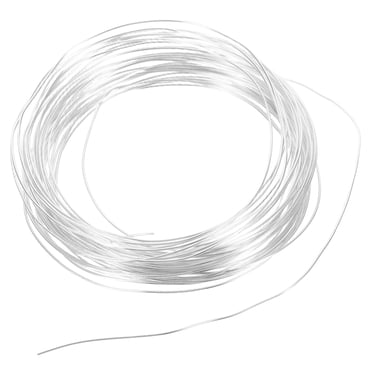 SHISUYAN 1 Roll Aluminum Wire Crafts Wire Bendable Aluminum Crafts Wire Metal Wire Sculpting Wire Doll Flexible Wire Suitable for Various DIY Crafts Jewelry Making Silver