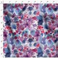 thumbnail image 4 of Soimoi Modal Satin Fabric Rose Watercolor Printed Craft Fabric by the Yard 42 Inch Wide, 4 of 6