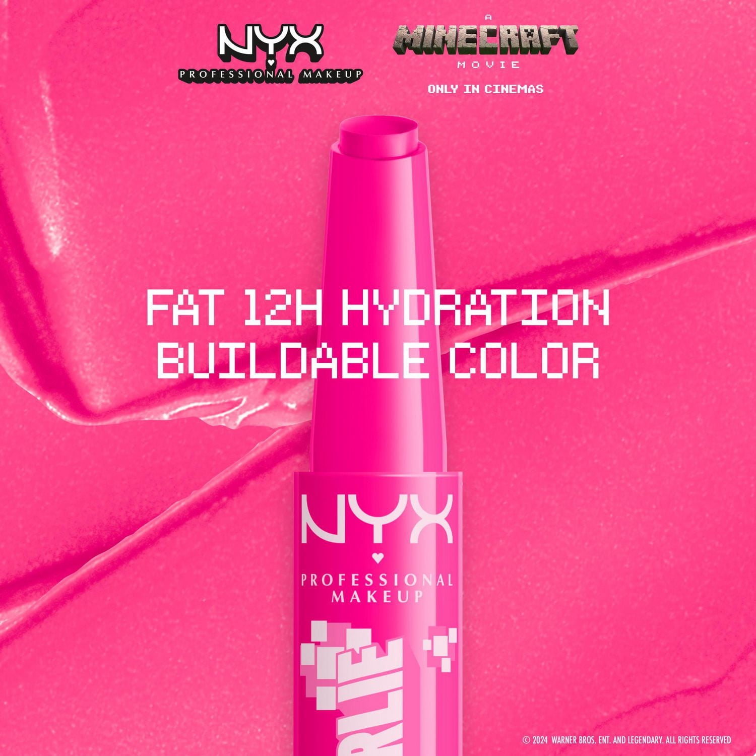 NYX Professional Makeup Baume Fat Oil Slick Click UN FILM MINECRAFT