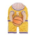 thumbnail image 1 of Thinsony Fun Basketball Clothing For Dogs Must-have For Sports Fans Providing Safe Basketball Clothes Yellow S, 1 of 6