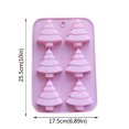 thumbnail image 2 of Christmas Tree Chocolate Baking Silicone Model, Cake Candy Model 1Pc, 2 of 5