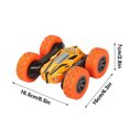 thumbnail image 3 of SIYTUAU Voiture Cascade Télécommandée 24G Rc Rotation 360° Conception Double Face Véhicule Tout-Terrain Jouet Couleur Orange Voiture Électrique pour Enfants Matériau Plastique Taille Standard Orange, 3 of 6