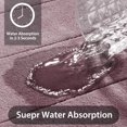 thumbnail image 3 of ORUYROP Memory Foam Bath Mat Large Size, 31.5 x 19.8 Inches,Soft and Comfortable, Super Water Absorption, Non-Slip, Thick, Machine Wash, Easier to Dry for Bathroom Floor Rug, Mauve, 3 of 7