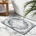 thumbnail image 3 of Timeless Gray Vintage Bathroom Runner Rug: Non-Slip, Soft & Machine Washable - 20x32 in Farmhouse Floral Mat - Perfect Addition for Sink, Shower, Bathtub, 3 of 5
