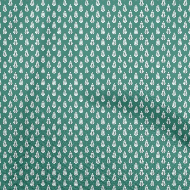 oneOone Rayon Sea Green Fabric Asian Block Craft Projects Decor Fabric Printed By The Yard 56 Inch Wide