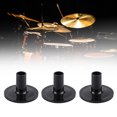 thumbnail image 4 of Cymbal Sleeves Cympad Plastic Black 8 Pcs Plastic Black Cymbal Sleeves Musical Instruments Accessory, 4 of 7