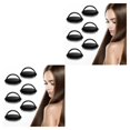 thumbnail image 2 of fastboy 6x Black Relaxing Scalp Massage Brush For Different Hair Types Safe For Sensitive Scalps Hair Comb 2Set, 2 of 6