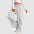 thumbnail image 3 of Women Pants Bell Bottoms Multi Colored Slim Trousers Ladies Work Leggings, 3 of 8